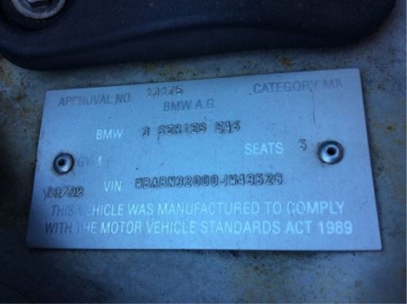 bmw 325ci E46 2002 Parts & Wrecking