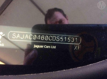 jaguar Xf X250 LUXURY 2012 Parts & Wrecking