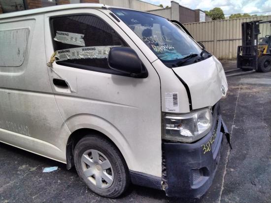 toyota Hiace KDH201R Apr 2012 Parts & Wrecking