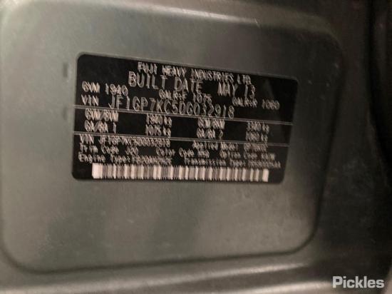 subaru Xv G4X May 2013 Parts & Wrecking
