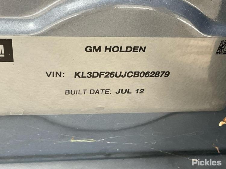 holden Captiva 5 CG SERIES II Jul 2012 Parts & Wrecking