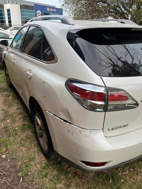lexus Rx270 Jul 2013 Parts & Wrecking