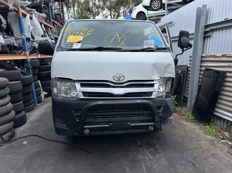 toyota Hiace KDH200 2013 Parts & Wrecking