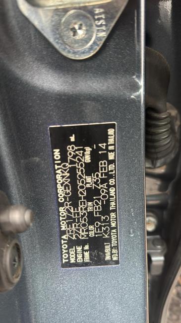 toyota Corolla 2014 Parts & Wrecking