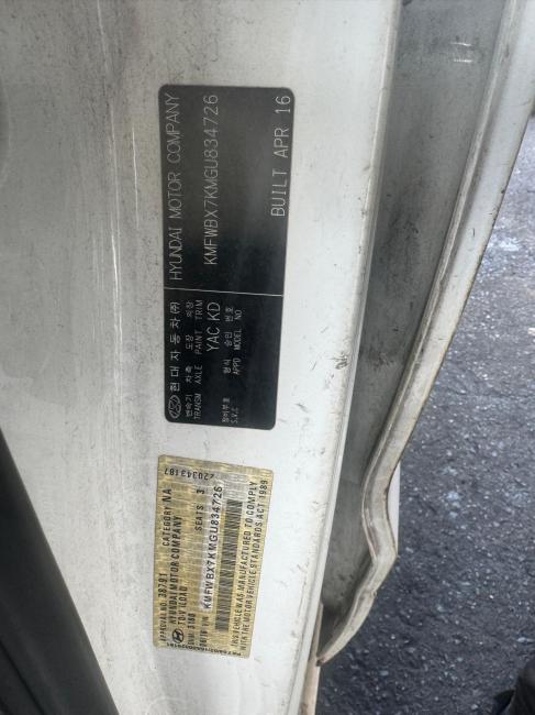 hyundai Iload 2016 Parts & Wrecking
