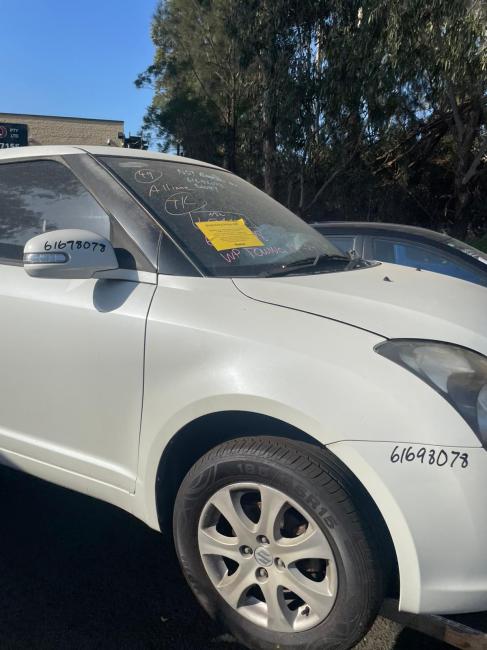 suzuki Swift 2009 Parts & Wrecking
