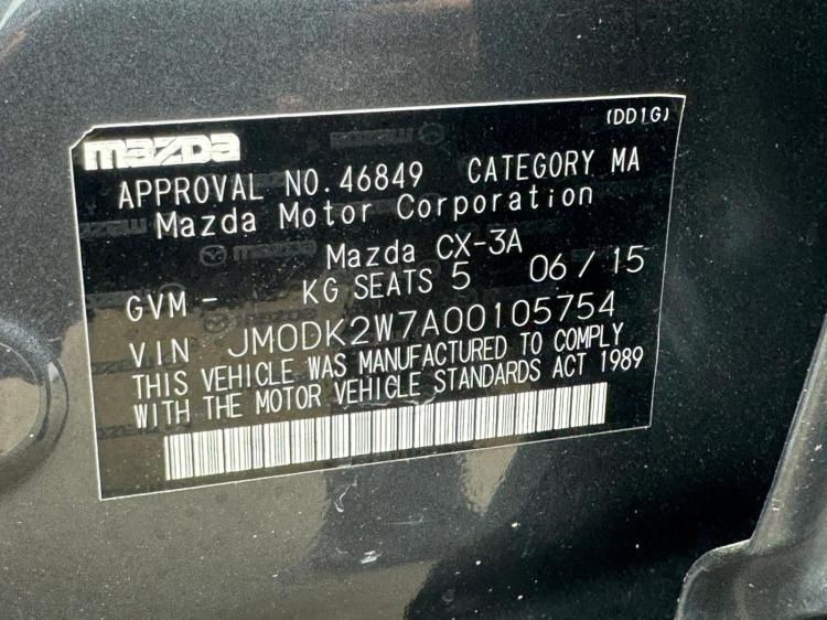 mazda Cx 3 Jun 2015 Parts & Wrecking