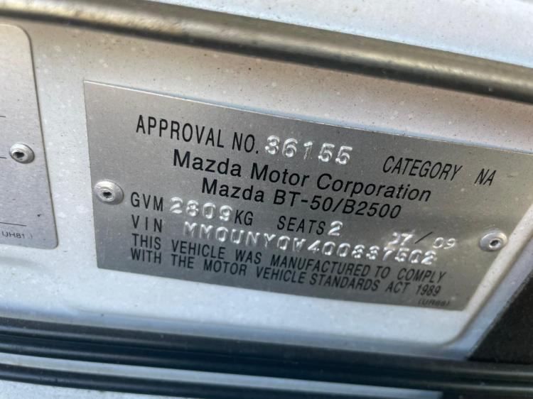 mazda Bt50 2009 Parts & Wrecking