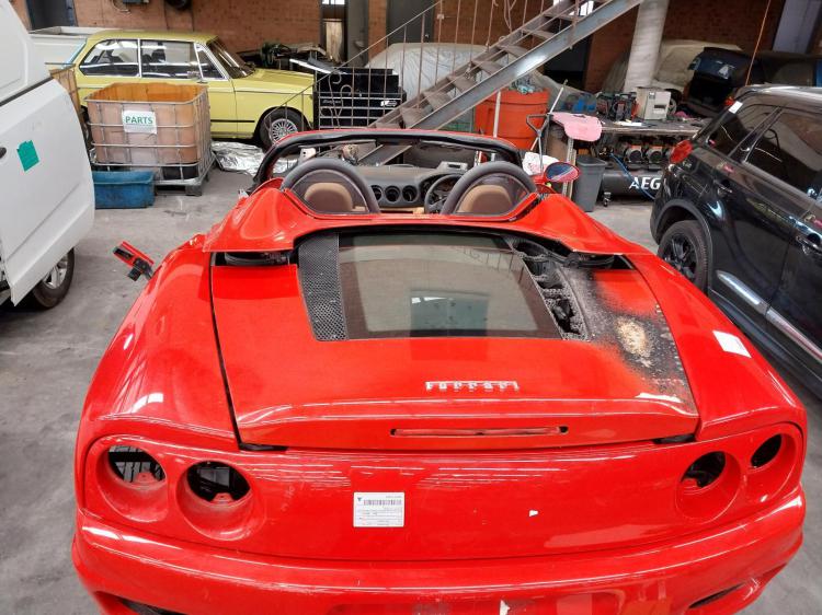 ferrari 360 Modena SPIDER F1 Dec 2004 Parts & Wrecking