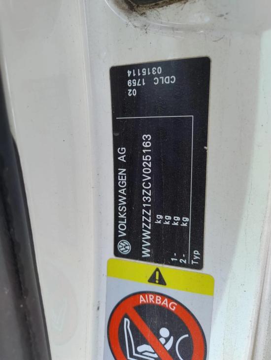 volkswagen Scirocco R 2012 Parts & Wrecking