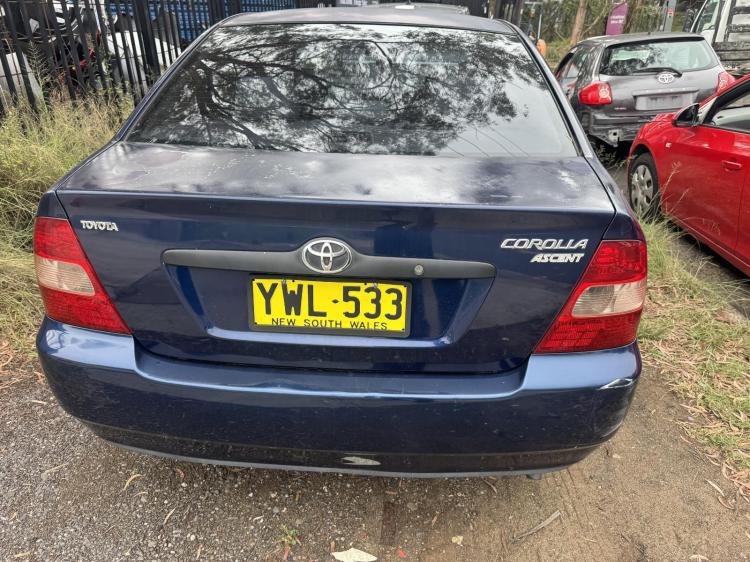 toyota Corolla 2003 Parts & Wrecking