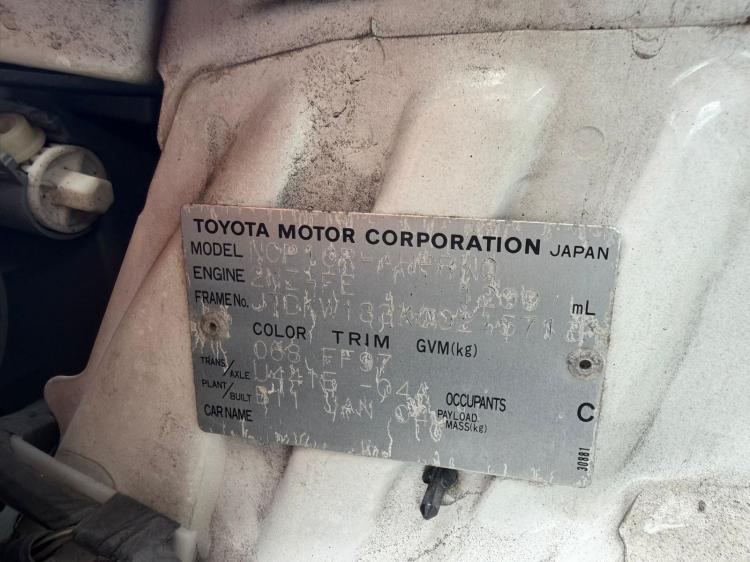 toyota Echo 2004 Parts & Wrecking