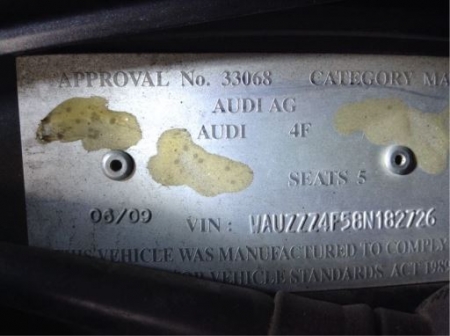 audi A6 4F 2008 Parts & Wrecking