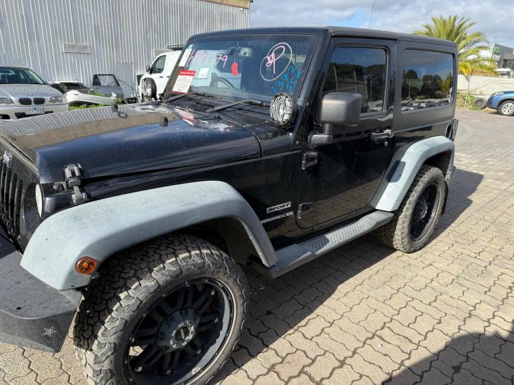 jeep Wrangler JK Aug 2012 Parts & Wrecking