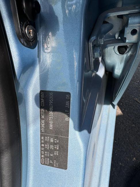 hyundai Getz 2008 Parts & Wrecking