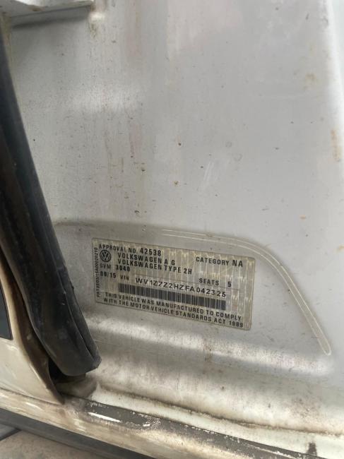 volkswagen Amarok 2015 Parts & Wrecking