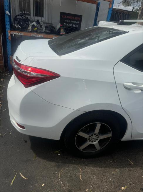 toyota Corolla 2015 Parts & Wrecking