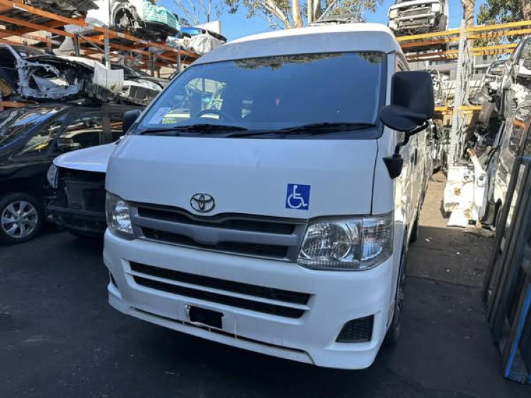 toyota Hiace TRH200 2012 Parts & Wrecking