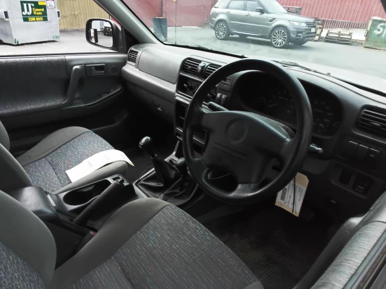 holden Frontera Sep 1999 Parts & Wrecking