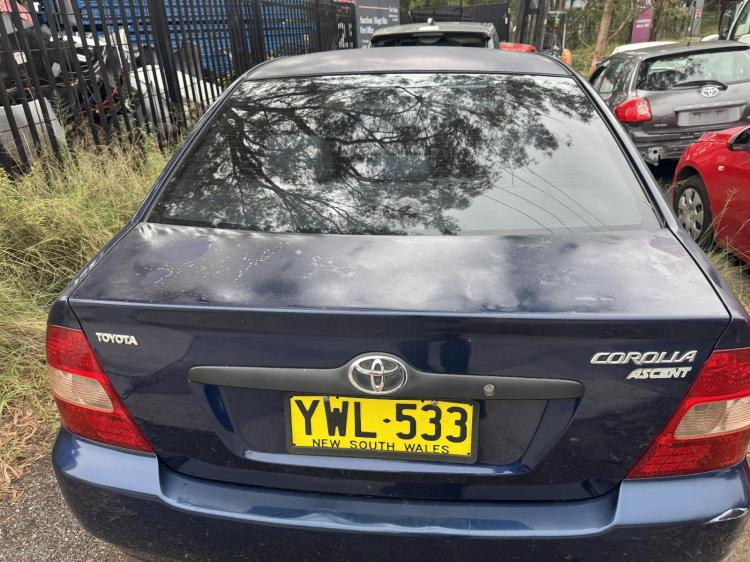 toyota Corolla 2003 Parts & Wrecking