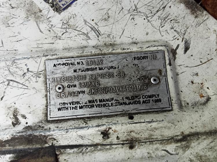 mitsubishi Express SWB S4 May 2004 Parts & Wrecking