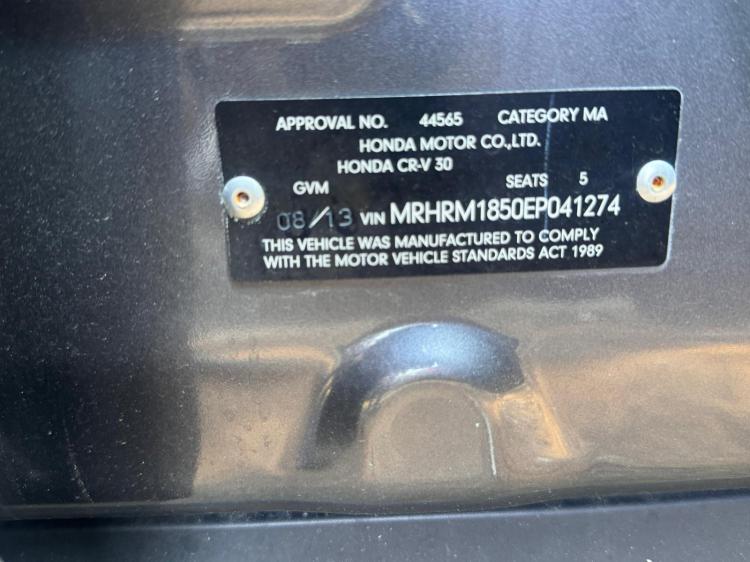 honda Crv 2013 Parts & Wrecking