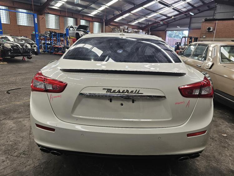 maserati Ghibli 3.0TT M157B AUTO 8SPD RWD May 2017 Parts & Wrecking