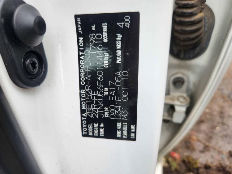 toyota Corolla ZRE 2012 Parts & Wrecking