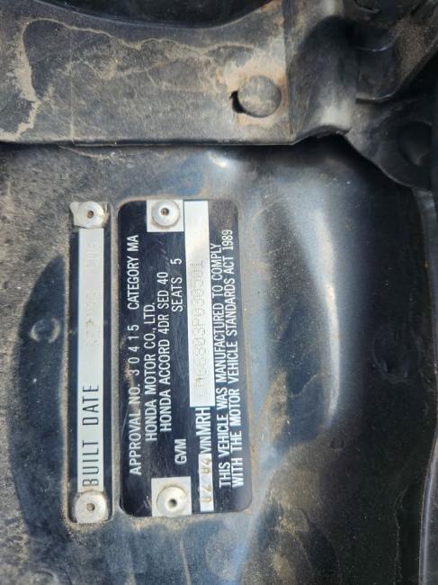 honda Accord CM ACORD 2004 Parts & Wrecking