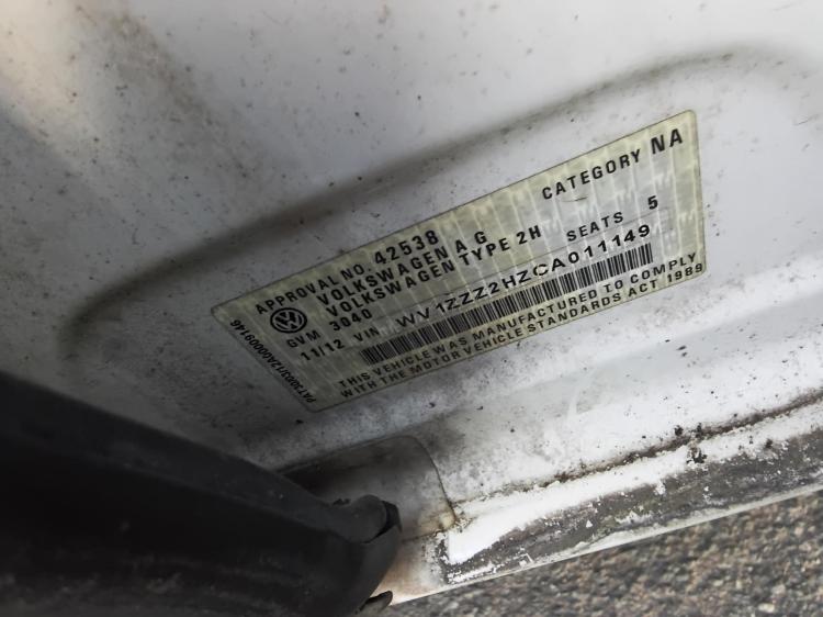 volkswagen Amarok TSI300 2WD Nov 2012 Parts & Wrecking