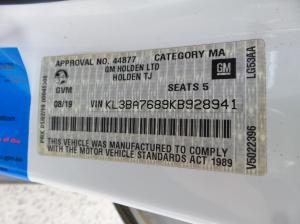 2019 Holden Trax TJ image 9