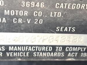 2007 Honda Crv RE image 9