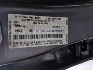 2020 Ldv D90 4WD EXECUTIVE image 9