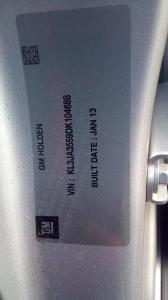 2013 Holden Cruze CDX image 9