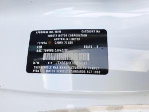 2017 Toyota Camry ASV70R image 9