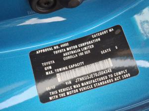 2015 Toyota Corolla ZRE182R image 9